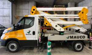 Mauco incorpora un nuevo camión cesta de alquiler